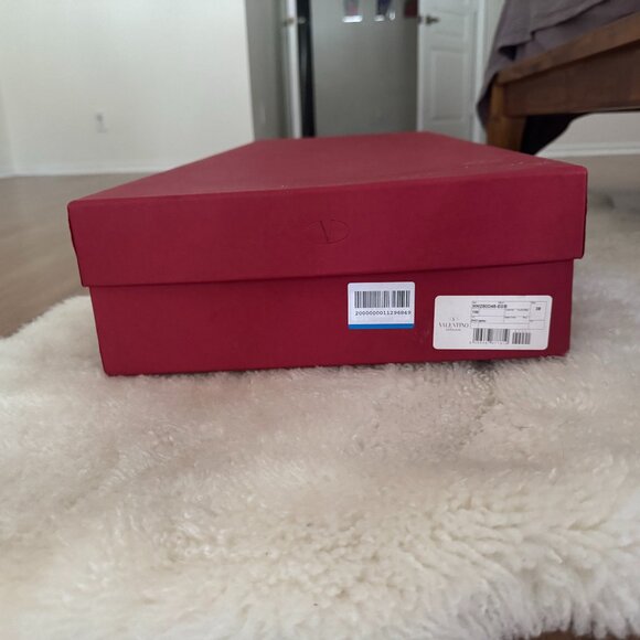 VALENTINO GARAVANI OVER THE KNEE LEATHER BOOTS, BLACK, SIZE 38 - Picture 7 of 7